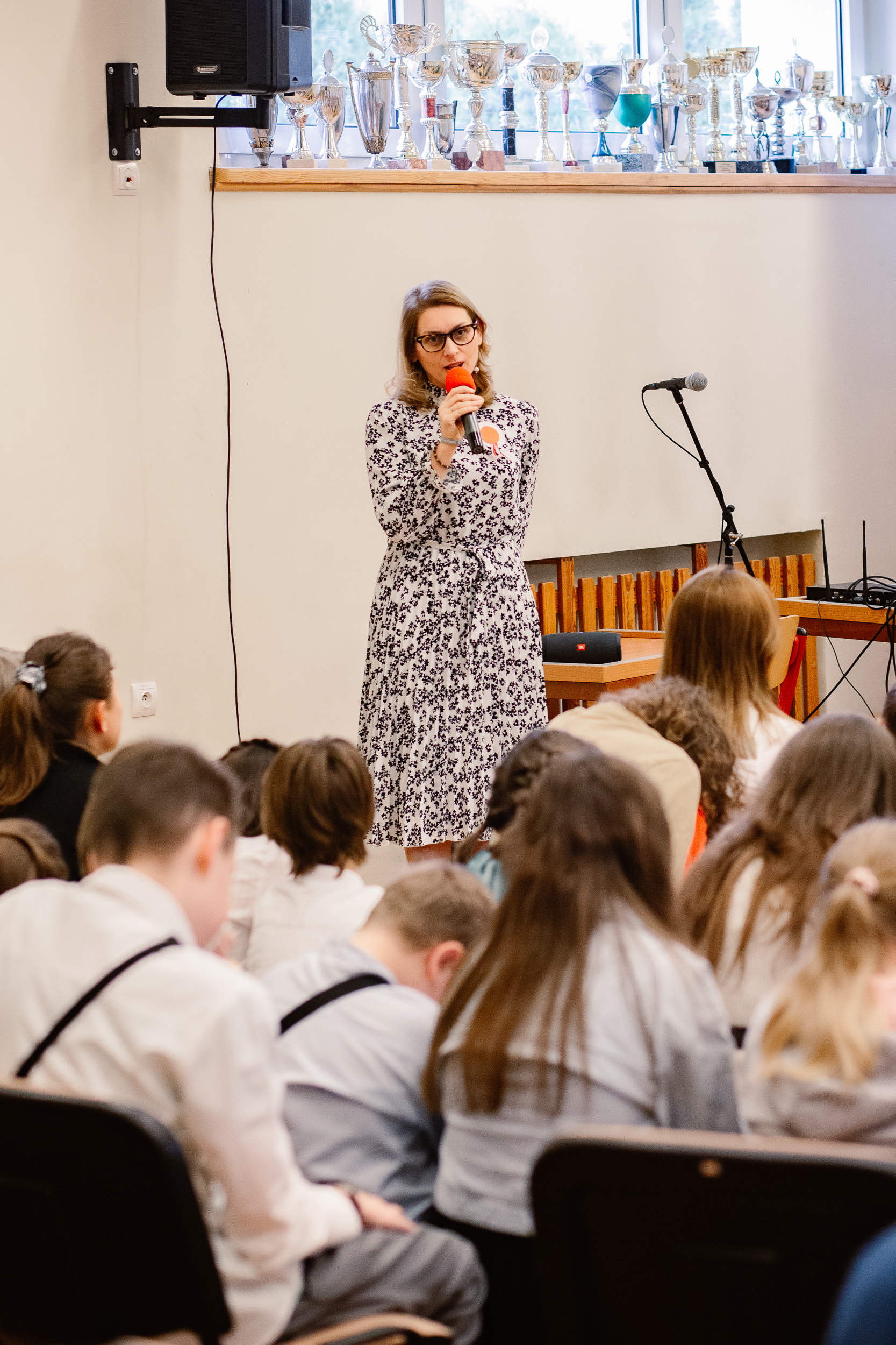 Słowo podziękowania mówi dyrektor Kamila Miler-Zdanowska.