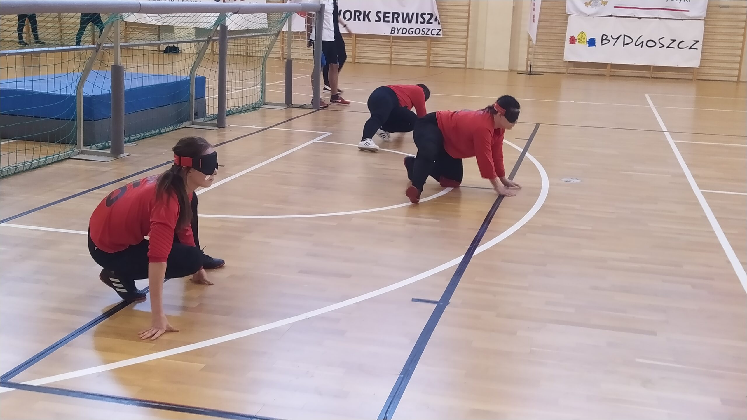 Zawodniczki podczas meczu.
