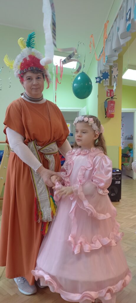 Indianka i księżniczka.