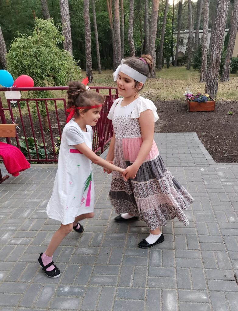 Tańce dziewczynek z grupy I