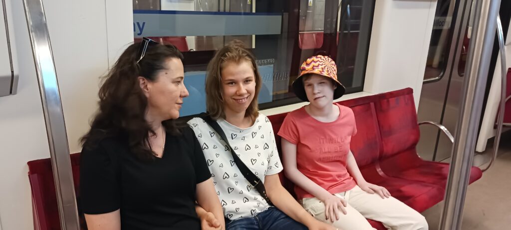 w metrze
