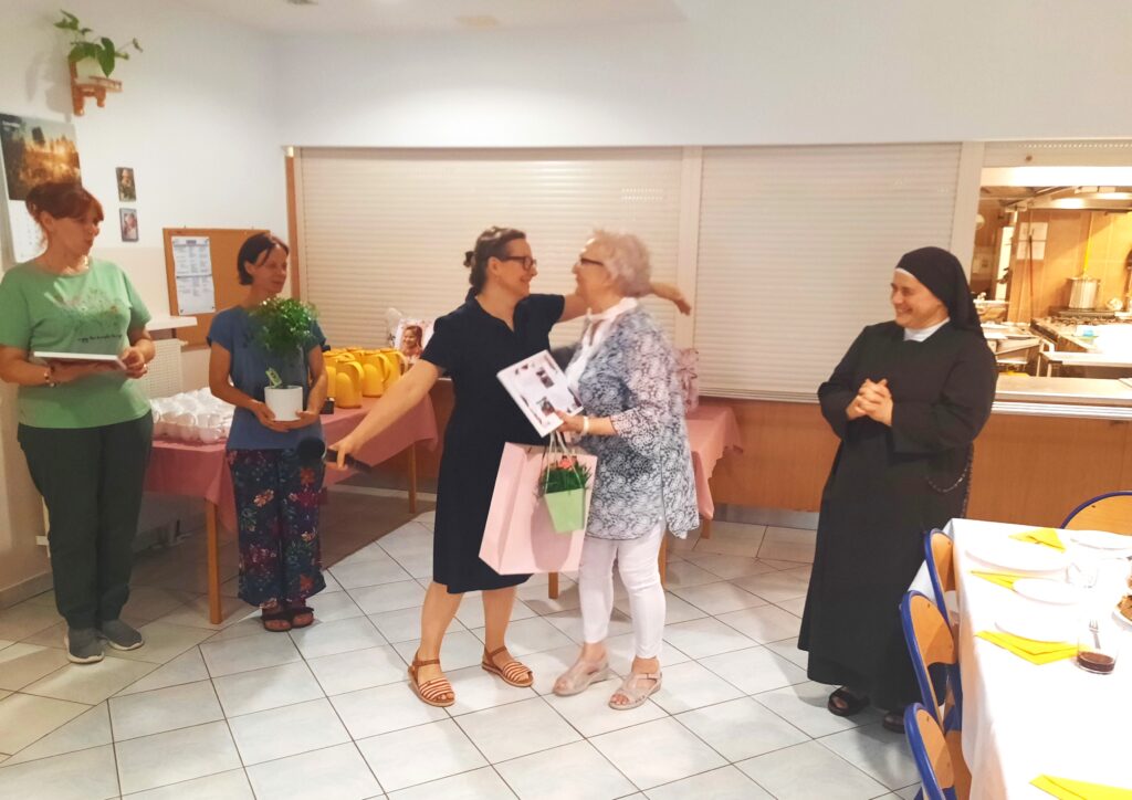 Życzenia i pożegnanie Pani Wandy