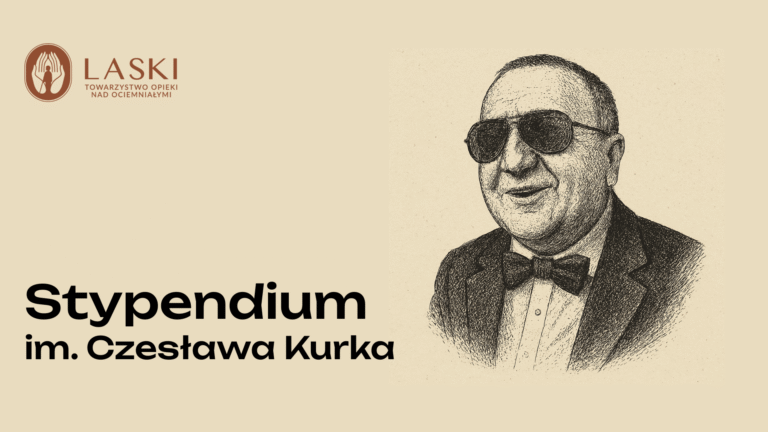 Szkicowany portret Czesława Kurka.
