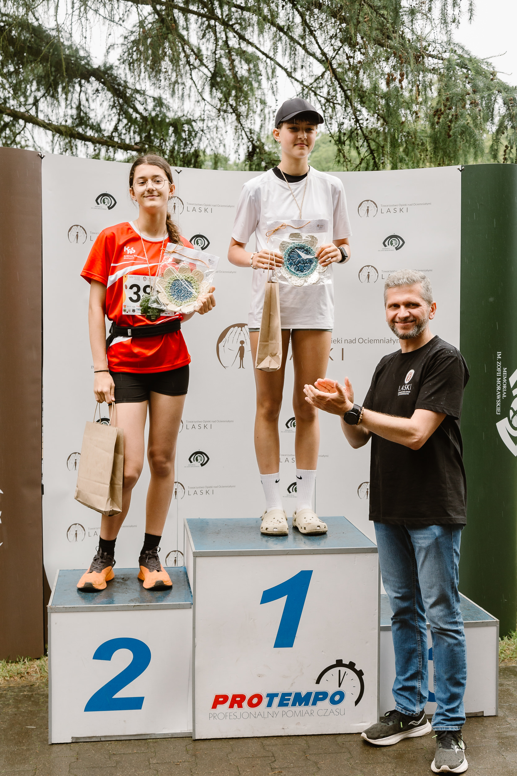 Zwyciężczynie kategorii kobieta junior open.