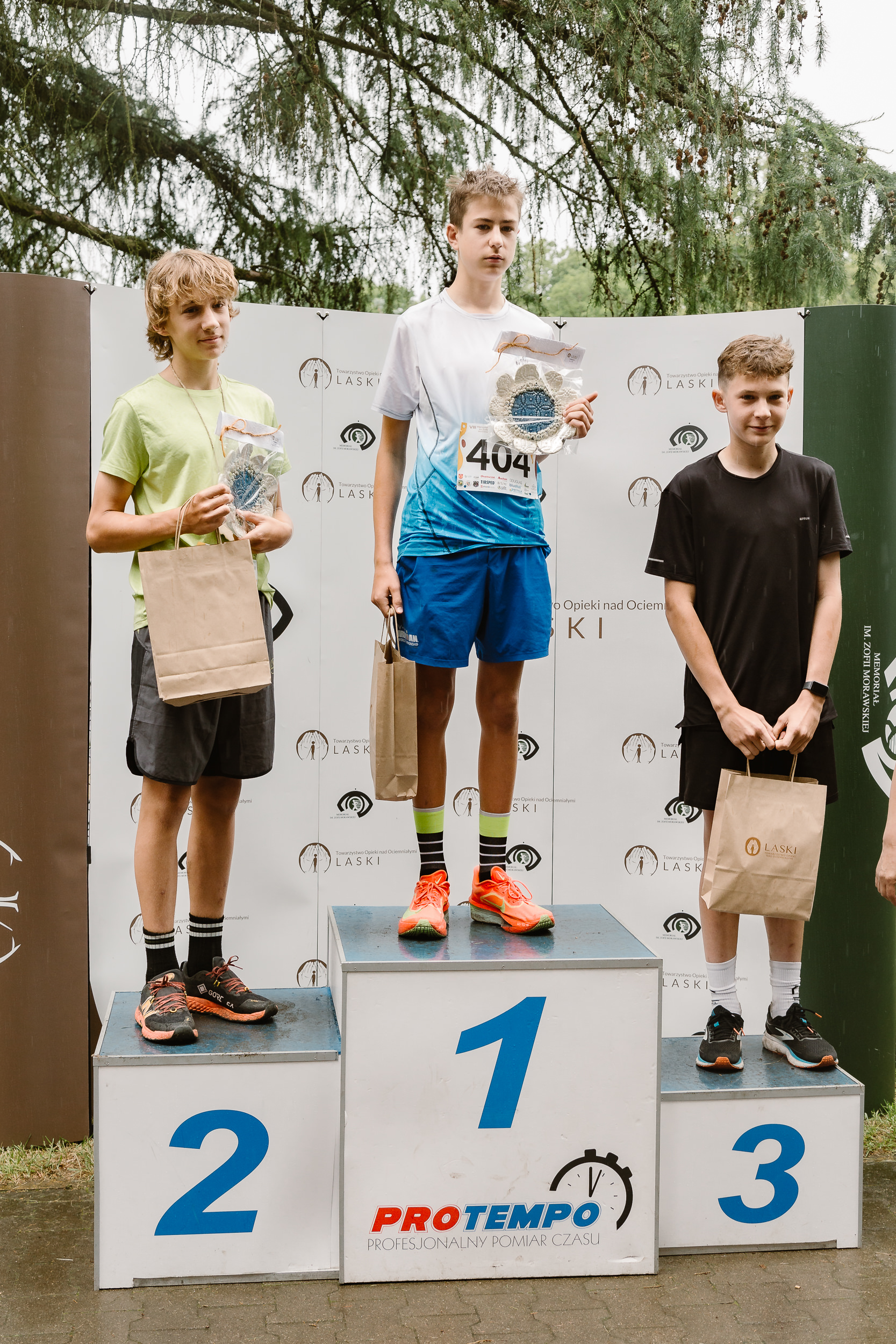 Najlepsi mężczyźni w kategorii junior open.