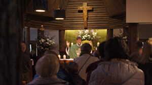 Modlitwa podczas Mszy Świętej