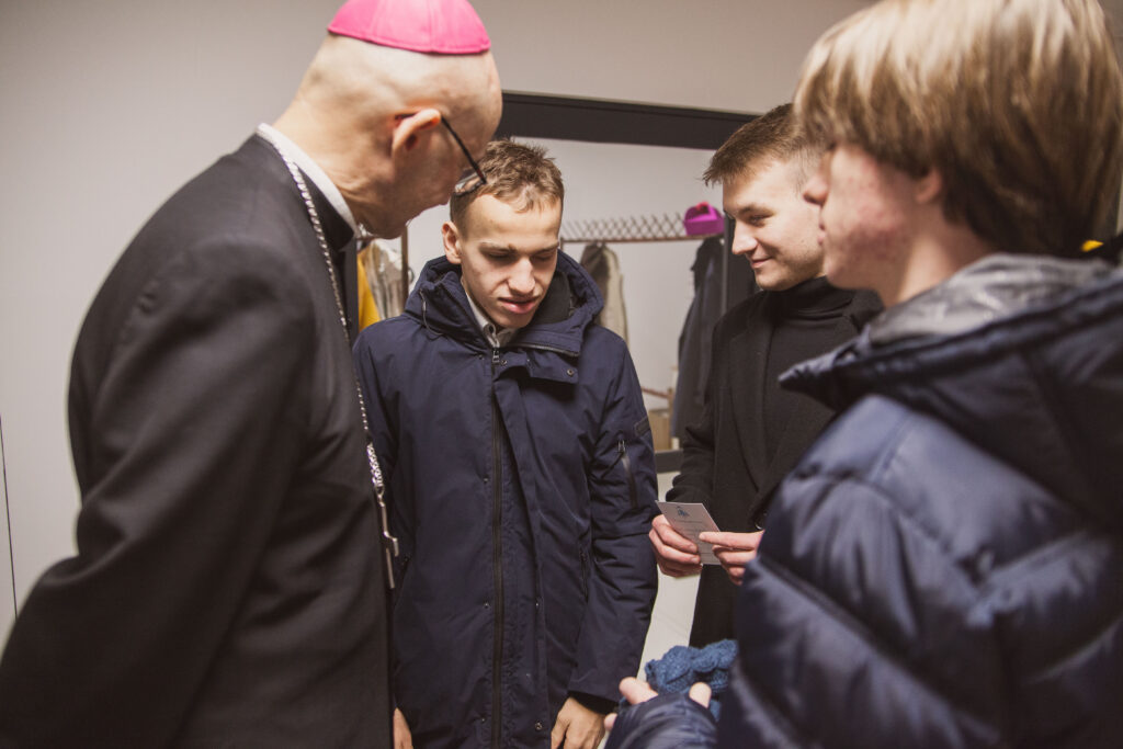 osobiste rozmowy z Arcybiskupem