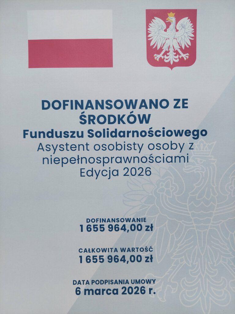 Zdjęcie plakatu Programu: Flaga Polski i Znak Godła, finansowany ze środków Funduszu Sprawiedliwości w kwocie 1655964,00 złotych