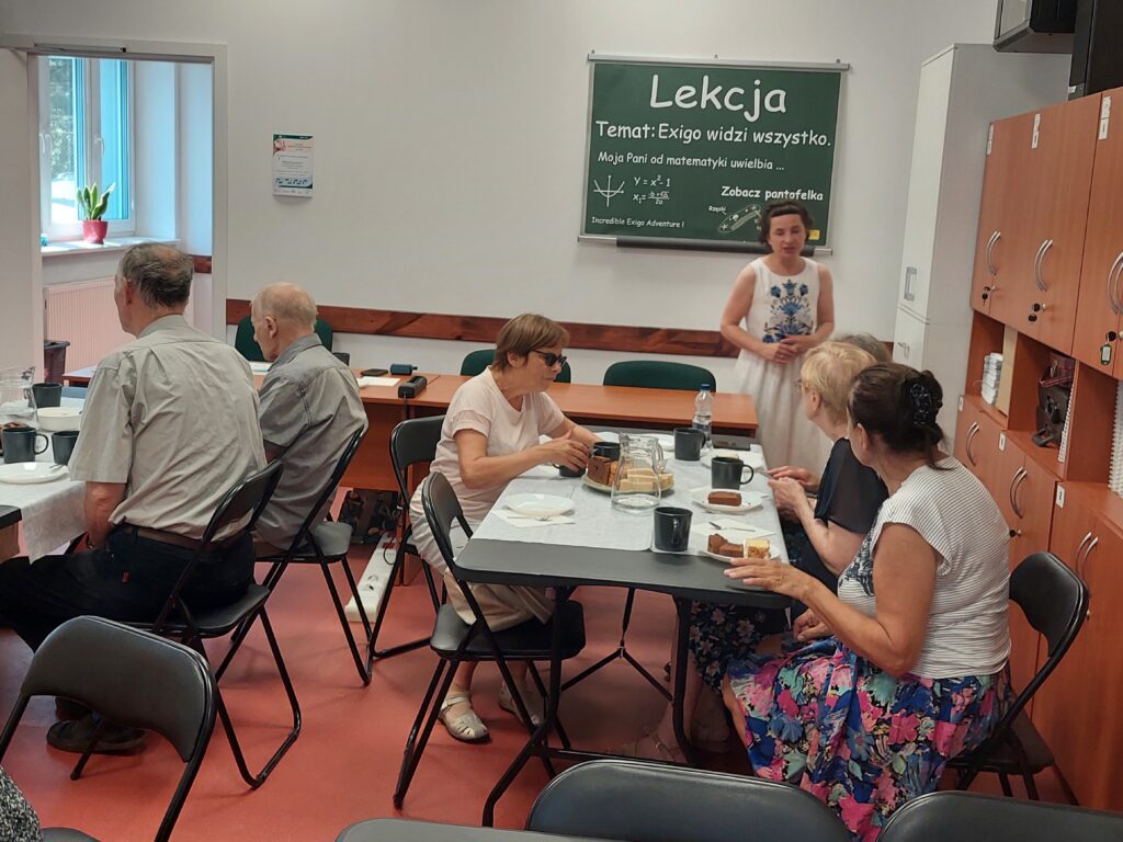 słuchanie opowieści o Puszczy